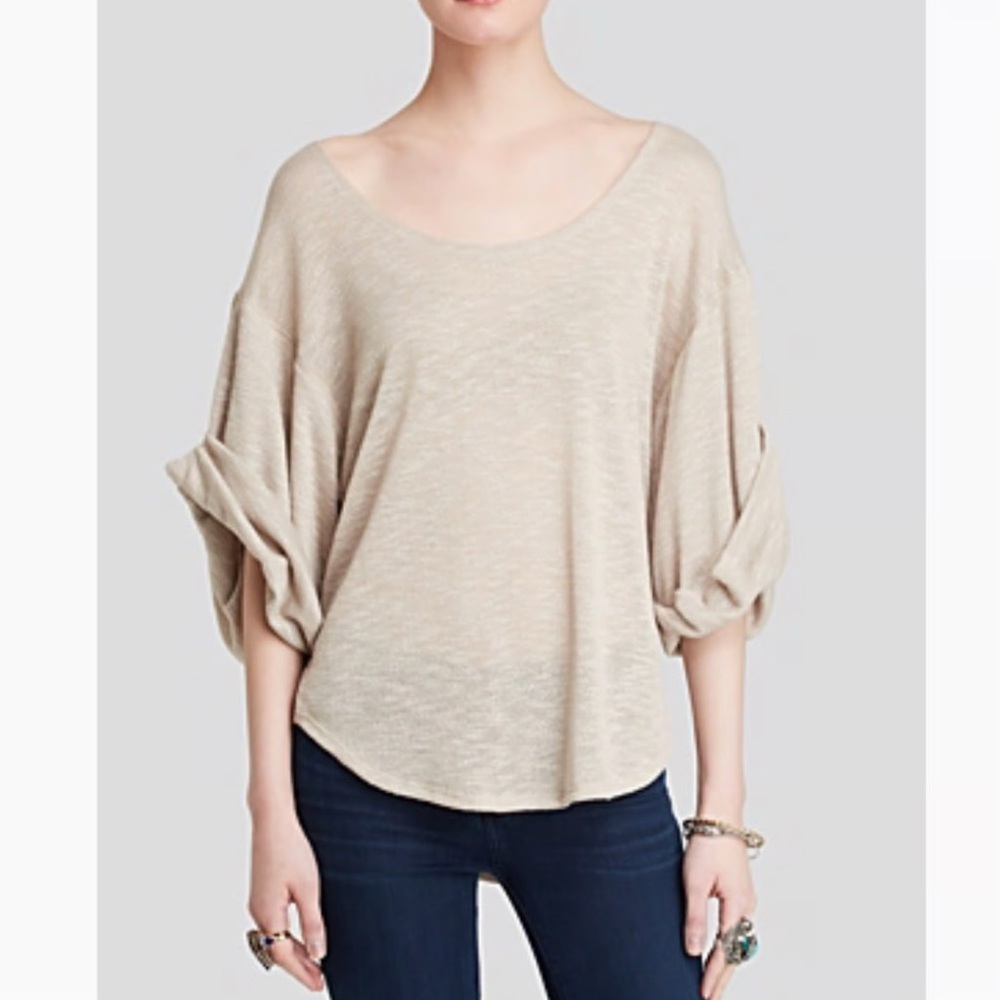 Free People Beach Nani Knit Slouchy Tee
Size Medium